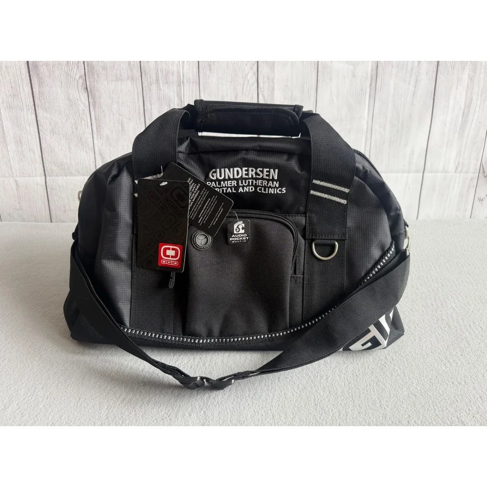 OGIO Half Dome Duffel Bag Black Gym Travel Bag NEW